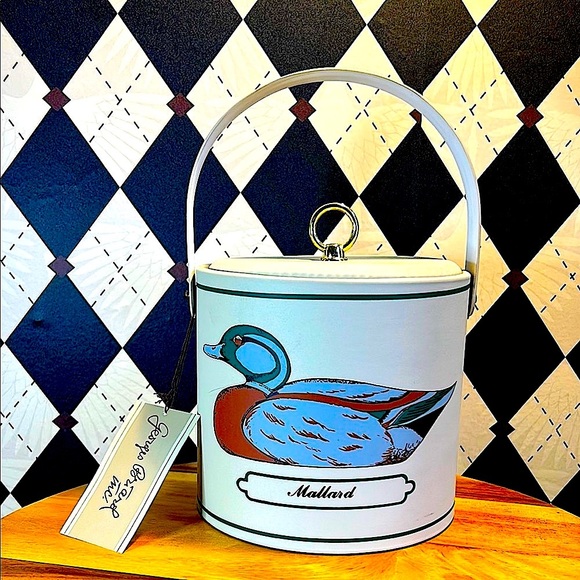 Vintage Georges Briard Ice Cooler with Lid & 4 Glass Set - Picture 12 of 16